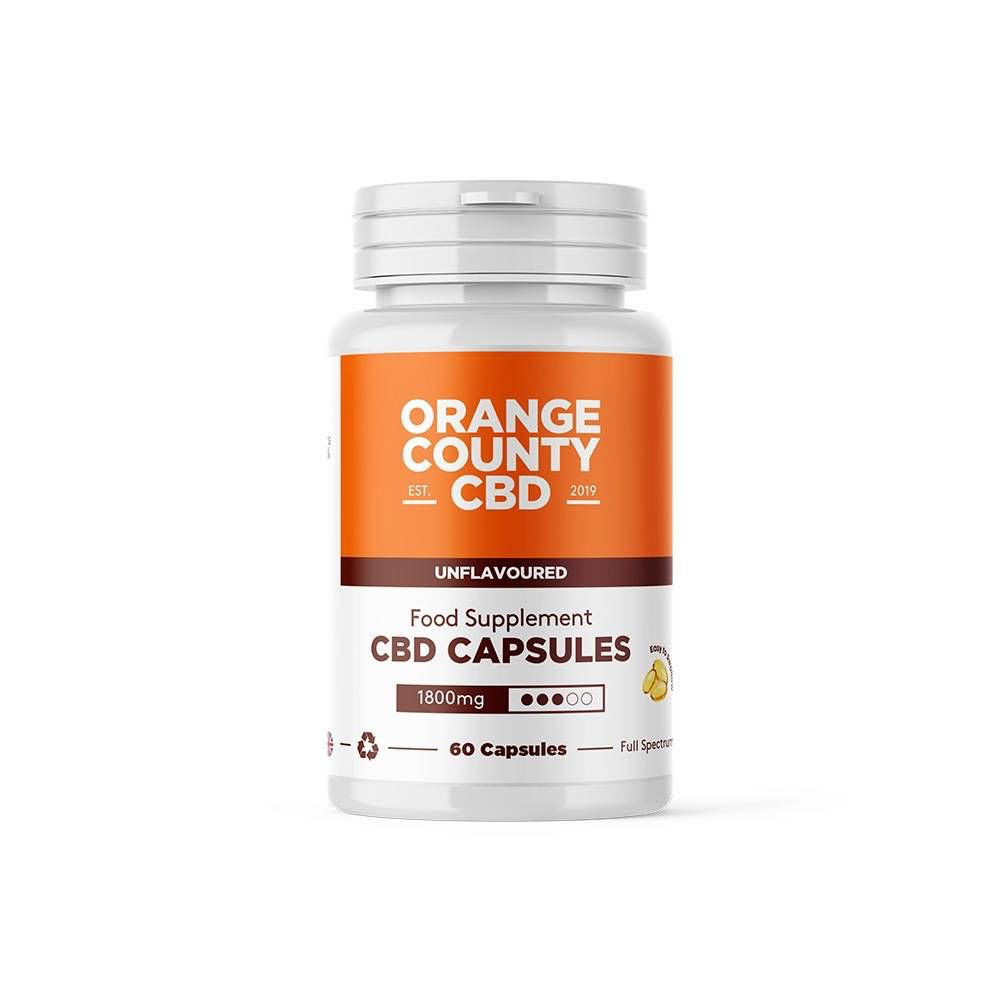 Orange County CBD Full Spectrum Soft Gel Capsules - Pack of 60