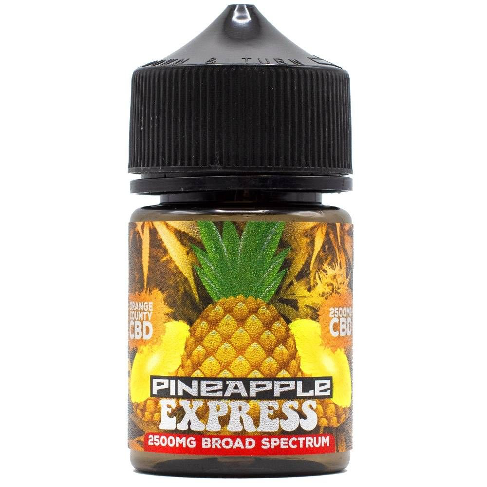 Orange County CBD Cali Range Broad Spectrum CBD E-Liquid 50ml 1500/2500mg - PINEAPPLE EXPRESS