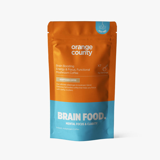 Orange County Brain Food Focus Coffee 45g Pouch - 7 Servings