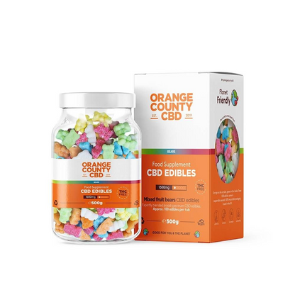 Orange County CBD Gummy Bears 400-4800mg Broad Spectrum CBD - Various Strengths