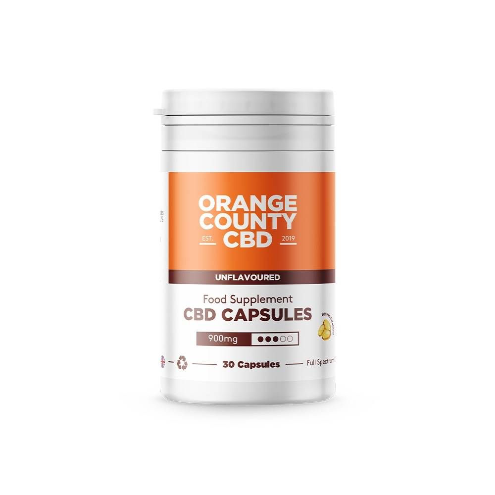 Orange County CBD Full Spectrum Soft Gel Capsules - Pack of 30