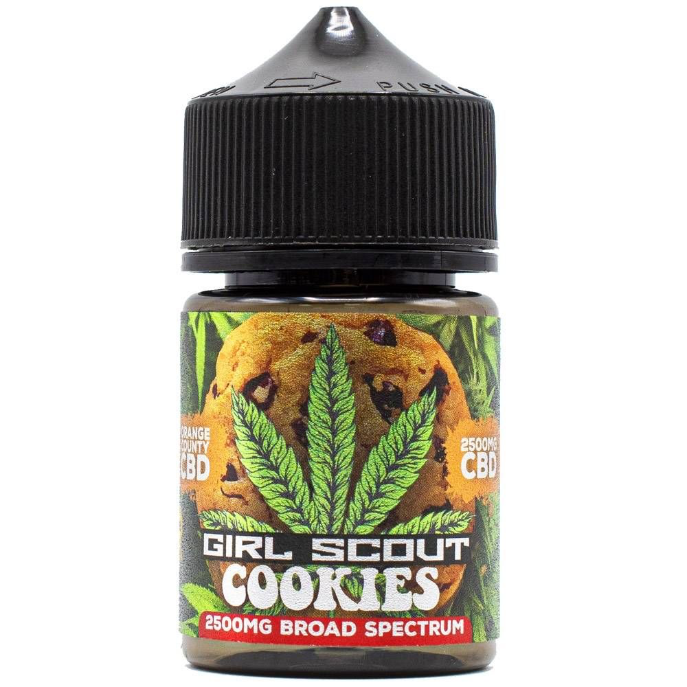 Orange County CBD Cali Range Broad Spectrum CBD E-Liquid 50ml 1500/2500mg - GIRL SCOUT COOKIES