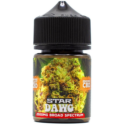 Orange County CBD Cali Range Broad Spectrum CBD E-Liquid 50ml 1500/2500mg - STAR DAWG