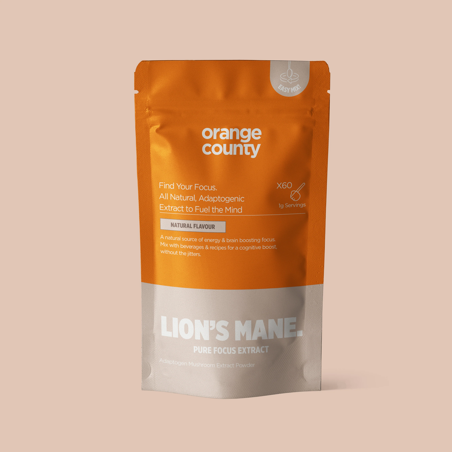 Orange County Lions Mane Exract Powder 240,000mg