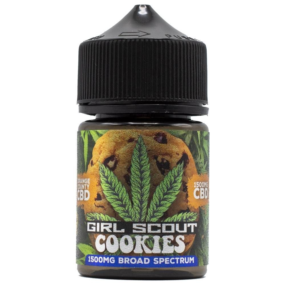 Orange County CBD Cali Range Broad Spectrum CBD E-Liquid 50ml 1500/2500mg - GIRL SCOUT COOKIES