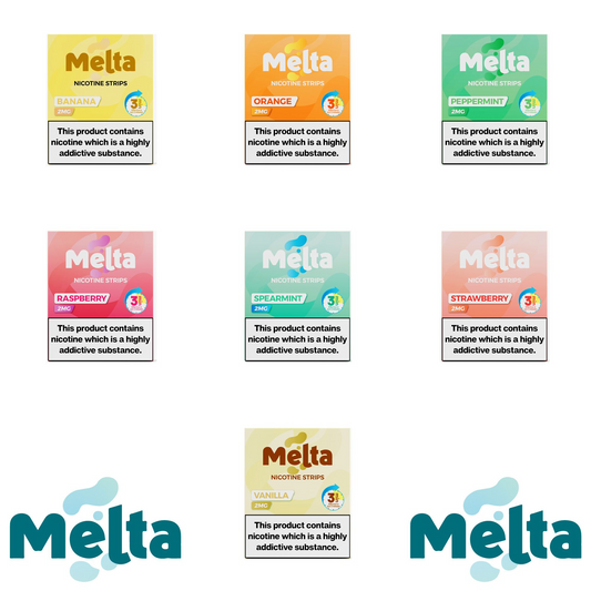 Melta 2mg Nicotine Strips - 20pcs Per Pack