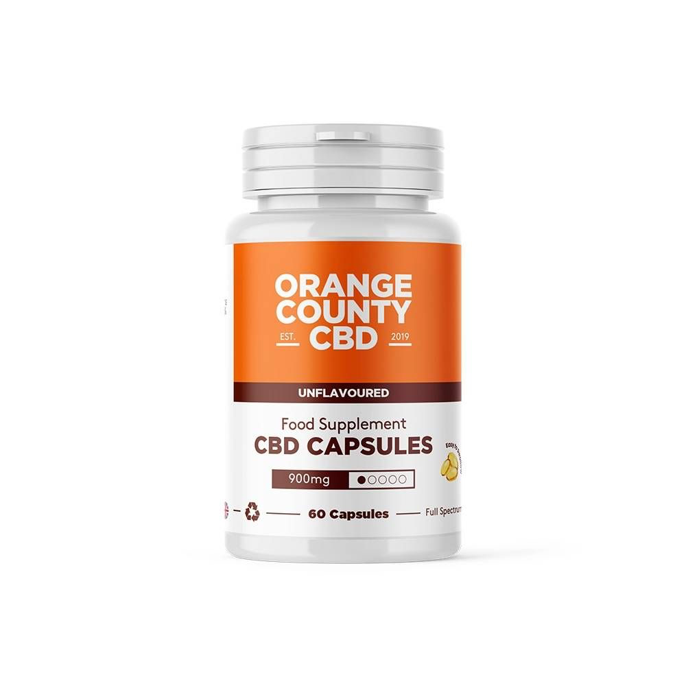 Orange County CBD Full Spectrum Soft Gel Capsules - Pack of 60