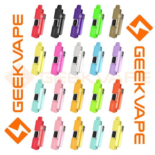 Geek Vape POPVIBE V5000 Pre-filled Hybrid Disposable BIG PUFF Vape Kit - 20mg