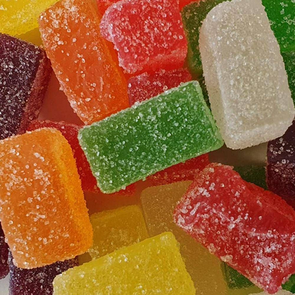 Orange County CBD Gummy Cubes 400-4800mg Broad Spectrum CBD - Various Strengths