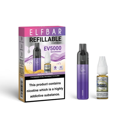 ElfBar EV5000 Hybrid Disposable Vape Kit (20mg) - 5000 Puff