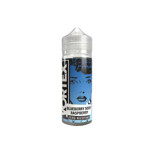 VORTEX 50/50 100ml Shortfill E-liquid Zero Nicotine 0mg - BLUEBERRY SOUR RASPBERRY