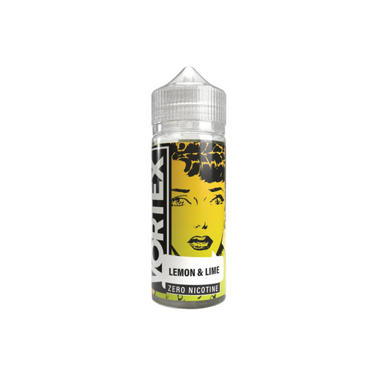 VORTEX 50/50 100ml Shortfill E-liquid Zero Nicotine 0mg - LEMON & LIME