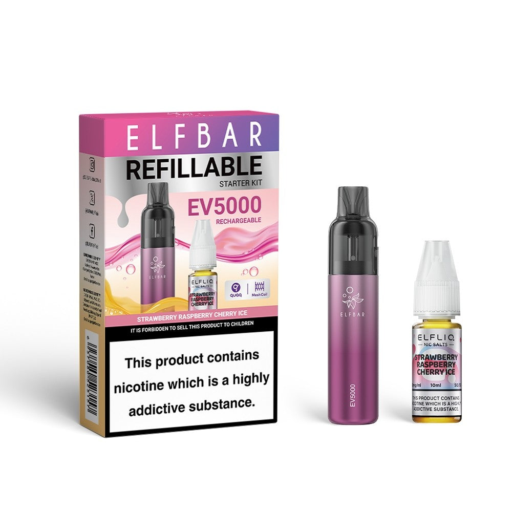 ElfBar EV5000 Hybrid Disposable Vape Kit (20mg) - 5000 Puff