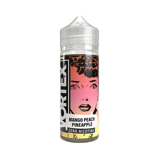 VORTEX 50/50 100ml Shortfill E-liquid Zero Nicotine 0mg - MANGO PEACH PINEAPPLE