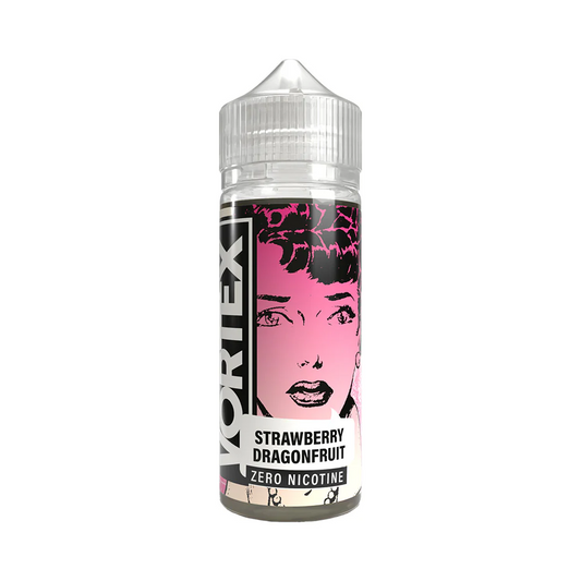 VORTEX 50/50 100ml Shortfill E-liquid Zero Nicotine 0mg - STRAWBERRY DRAGON FRUIT